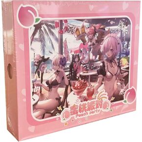 Goddess Story Booster Boster ، story story tcg cards.goddess story tcg ، anime girl play collable cards. (peach- party)
