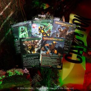 Magic the Gathering Secret Lair X Marvel's Wolverine - إصدار غير فول