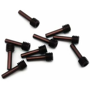 10pcs S2 Hard Steel M4 x 3 x 12 x 2 Driveshafts Screw Pins for RC Car Upgrade Parts
