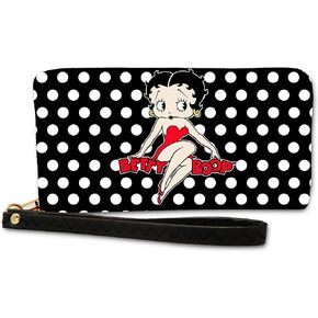 Midsouth Products Betty Boop Vinyl Wallet - Polka Dots, Medium