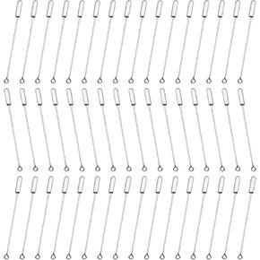 80pcs دبابيس أمان بروش لصناعة المجوهرات ، دبوس الفضة دبوس عصا عصا المعادن دبابيس دبابيس العيون الطويلة دبابيس عصا بروش مع نهايات السدادة للرجال بدلة تبادل tit واشن زي وشاح الحرف اليدوية