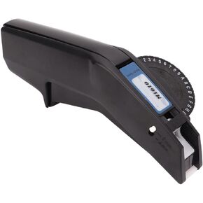 Hand Label Printer, onehand Operation Premium ABS Embossing Label Machine for Home Red