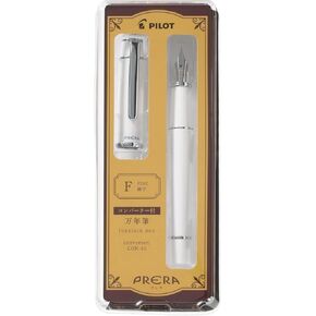 Pilot Fountain Pen Off-White Fine Pont P-FPR-1-OW-F مع القلم المصنوع من القلم الأصلي