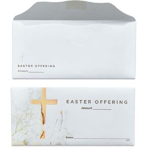 Easter Offering Envelopes for Church (100)