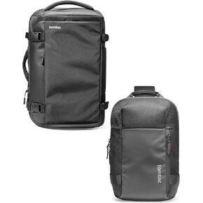 tomtoc Travel Backpack 40L & Compact Sling Bag XS