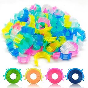 Zhxu Shuo 100pcs 5 ألوان الخياطة بوكب مقاطع صغيرة مقاطع حامل البكر المشابك أداة الخياطة لتنظيم مؤشر الترابط التخزين المؤقت