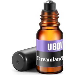 Rosemary, Peppermint, Lavender, Hollyhock, Marjoram, Frankincense Essential Oil Set Head Ease Essential Oil Roll On Blend – Migraine Head Tension Comfort with Instant Cooling Effect 30ml 1oz