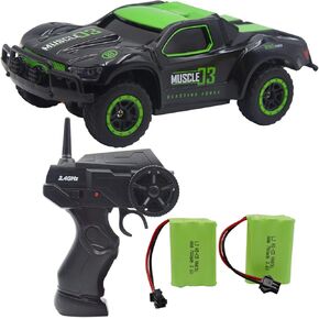 Blomiky 4WD 9MPH RACE HIPE RCING RC CAR 1:43 مقياس 2.4G 4WD كهربائيا صغير التحكم عن بعد مركبة D143 الأخضر الأسود