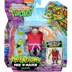 Teenage Mutant Ninja Turtles Splinter Mix 'N' Match Action Figure