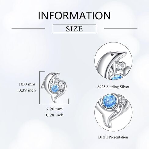 Horseshoe Earrings 925 Sterling Silver Blue Opal Horse Shoe Studs Earrings Hypoallergenic Jewelry Gifts for Women Men in Saudi Arabia