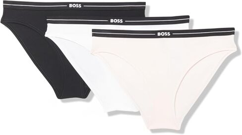 BOSS Women's 3-Pack Bold Logo Briefs in Saudi Arabia