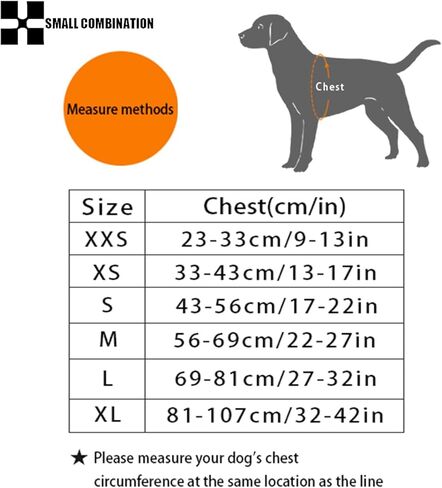 Adjustable Dog Harness with Leash, Reflective Mesh, No-Pull Design，Matching Lead Rope (Brown, S) in Kuwait
