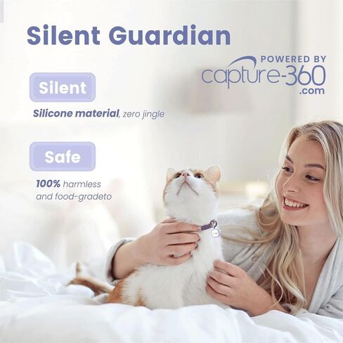 QR Code & NFC Silicone Silent Smart Pet ID Tag – Waterproof, Durable, Customizable Digital ID for Dogs & Cats – Easy Setup, Lost Pet Finder, Cloud Storage Option (RED) in Kuwait