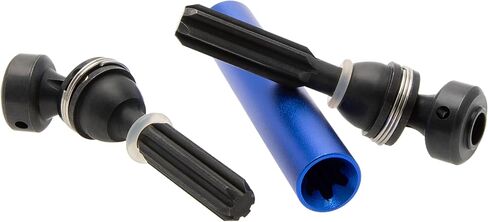 DKKY RYFT Driveshaft Front Rear Drive Shaft for Axial RBX10 RYFT 4X4 Rock Bouncer (Blue) in Saudi Arabia