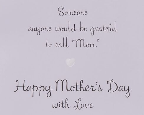 American Greetings Mothers Day Card from Son (Because of You) in Saudi Arabia