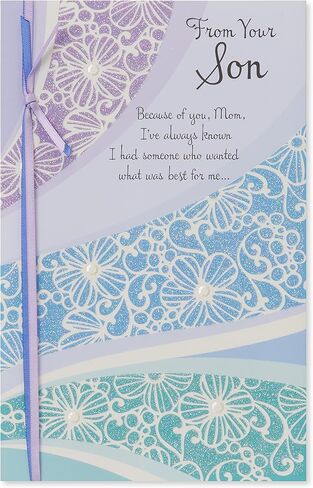 American Greetings Mothers Day Card from Son (Because of You) in Saudi Arabia