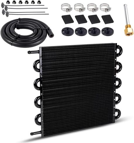16 Pass Fluid Cooler Tube & Fin Electra, AN8 Cool 1/2" Transmission Oil Cooler Core in Saudi Arabia