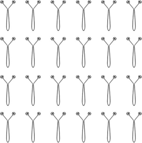24pcs Hijab Pins for Women, Fashion Exquisite Shawl Scarf Clip Muslim Hijab Clips Safety Brooch Pin Buttons for Women Headscarf Wedding Dress Sweater Jewelry Accessories (Gold) in Saudi Arabia