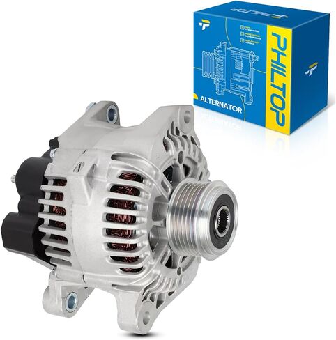 PHILTOP Alternator Compatible with Optima 2014-2015 2.0T 2.4L, Santa Fe Sport 2014-2016 2.0L 2013-2016 2.4L, Sorento 2012-2014 2.4L, Sonata 2014 2.4L Replace 11710N 12V 150Amp CW SC6 6-Groove Pulley in Saudi Arabia