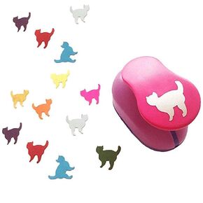 1" Clever Lever Craft Punch - Paper Cutting Shape (Cat)