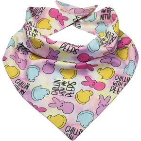 Bandanas Happy Easter Dog ، Chillin مع وشاح P.EPS Dog for Boy and Girl ، أوشاة الحيوانات الأليفة لعصابات العطلات للكلاب الصغيرة المتوسطة الكبيرة
