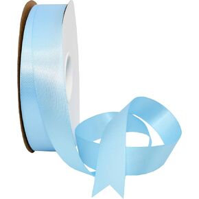 Mostx Ribbon Double Face Satin Ribbon 7/8 "× 50 YD Blue Topaz Ribbon للاختلاف الهدايا ، وبطاقات هدايا عيد الميلاد ، وثوب الساتان للنساء ، وشرائط الحرير للحرف ، وهدايا الزفاف للزوجين