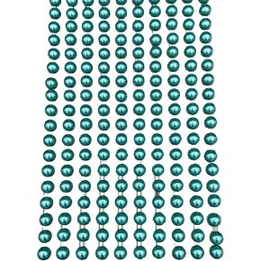 Syntego 200 Teal Green Round Pearls 6mm Flat Backed Round Self Adhesive Beads