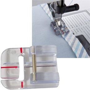 HONEYSEW Presser Foot for Pfaff Narrow Piping Foot 820918096 Ambition 1.0 Ambition 1.5 Ambition 610 Ambition 620