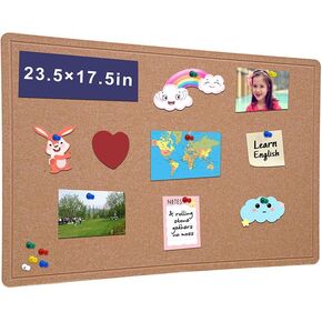 Large Bulletin Board - 72 X 48 inches Decorative Felt Pin Board - 6' x 4' Cork Board Alternative for Wall - Foldable Picture Board Self-Adhesive Prayer Board with 30 Pushpins - Ginger Yellow