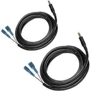 Udibas 79inch Trail Camera Power Cord: DC External Power Cable,4.0x1.7mm DC Plug Compatible, Ideal for Connection with Portable Power Banks, Solar Panels, Game & Doorbell Cameras and More