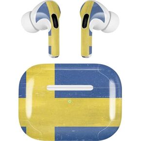 غلاف صوتي من Skinit متوافق مع Apple AirPods Pro (الجيل الثاني، 2022) تصميم أصلي بتصميم العلم الألماني المتعثر in Kuwait