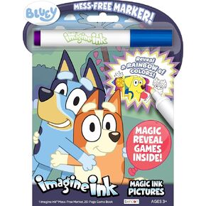 Bendon Inc Bluey Imagine Colling Book مع علامة خالية من الفوضى ، 16 صفحة ، 54441