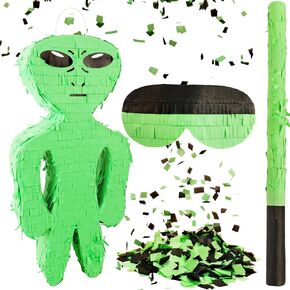الهالوين الغريبة بيناتا الأجنبي على شكل piñata مع حلقة عصا العصا معلقة وحلقة شنق