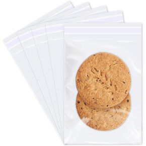 IMAILER - 500 PCS - 4 "× 6" أكياس السيلوفان البلاستيكية الصافية - أكياس التشيلو الختم ذاتية الختم للمخبز ، ملفات تعريف الارتباط ، الصور ، المطبوعات ، بطاقات A1 ​​، الأظرف