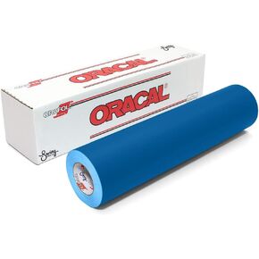 Oracal 631 لاصق فينيل ، 12 "× 6" ، الأزرق الجنطيان