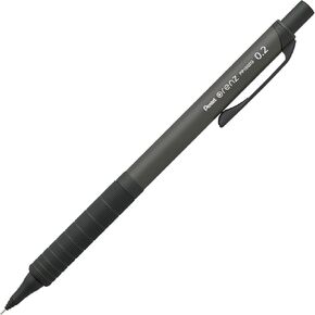Pentel Orenz 0.2, 10th Anniversary Limited Design, Mechanical Pencil, Metal Grip Type, 0.2mm Lead, Matte Black, XPP1502G2-ANA