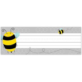 CTP Busy Bees Bees Name Plates Classroom Desk and Cubby Labels (Traching Teaching Press 10900)