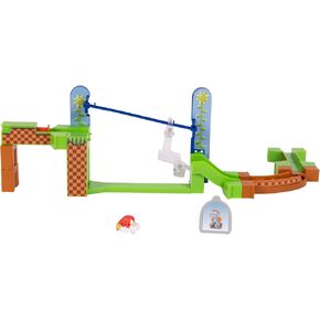 Sonic the Hedgehog Go Go Racers Playet Knuckles Adventure Fun Track و High Speed ​​Launcher
