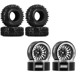 تتشبث Indiera S5 على الإطارات 1.3 "وإزاحة سلبية moduwheels لـ 1/18 1/24 ترقية RC