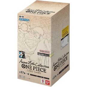 قطعة واحدة BOOSER BOX EB-02 Extra Booster Anime 25th Collection (اليابانية)