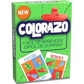 Colorazo - Juego de Mesa en Español para your la la familia - لعبة البطاقات الإسبانية للبالغين والأسرة - 2 إلى 5 لاعبين - 20 دقيقة
