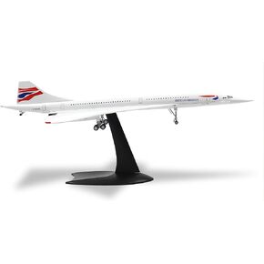 1/200 النطاق Concorde الطائرات الطائرات الأسرع من الصوت Miniature British Airways Metal Diecast طراز طراز الطراز