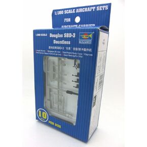 عازف البوق 1/350 SBD3 الطائرات غير المستقرة التي تم تعيينها لـ USS Hornet (10 صناديق)