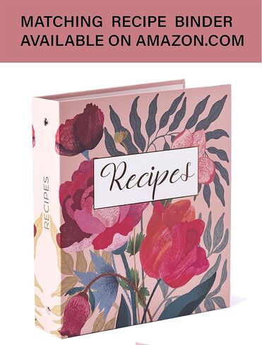 Heart & Berry Strawberry Recipe Cards - Set of 50 Thick Double-Sided Cards in Kuwait
