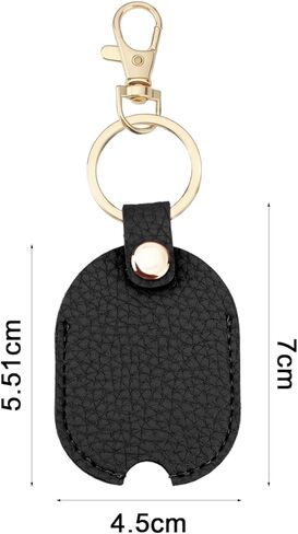 2Pcs Leather Car Key Sleeve Leather Key Holder Key Fod Protector Car Key Ring Replacement for Car and House Keys 7x4.5x5.51cm Pink in Kuwait