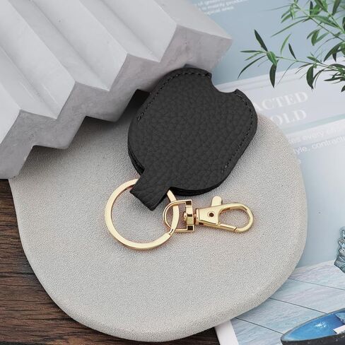 2Pcs Leather Car Key Sleeve Leather Key Holder Key Fod Protector Car Key Ring Replacement for Car and House Keys 7x4.5x5.51cm Pink in Kuwait