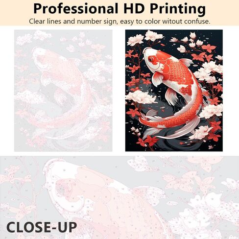 TUMOVO Knowledge DIY Paint by Numbers for Adults, Book and Flowers Paint by Number Kits with Brushes and Pigment for Home Wall Decoration, Art Crafts, 16"x20" in Kuwait