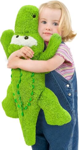 Tezituor Long Plush Cow Body Pillow, 43" Cute Cow Stuffed Animals Throw Pillows Weighted Stuffed Animal Birthday Gifts for Children Kids Adults in Saudi Arabia