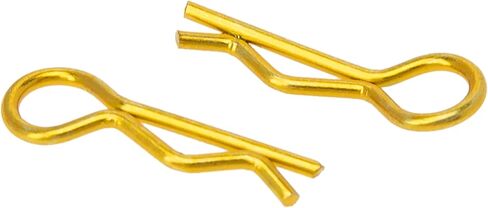 MEUS RACING 100pcs Aluminum R-Clips Body Clips Buckles for 1/18 1/16 1/24 RC Model Car Upgrade Parts Accessories (Green) in Kuwait