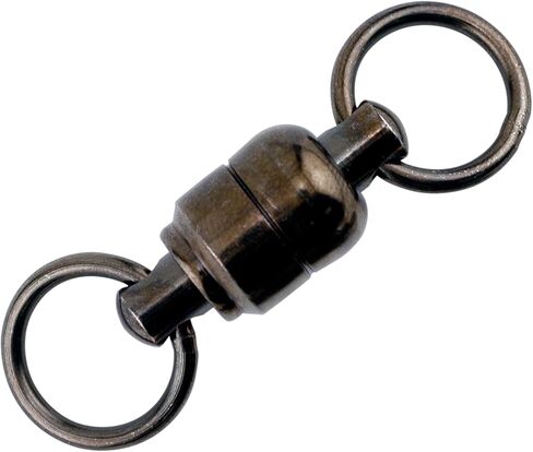 American Fishing Wire Black Ball Bearing Swivels (2 Pieces), Size 9, 530 Pound Test in Kuwait